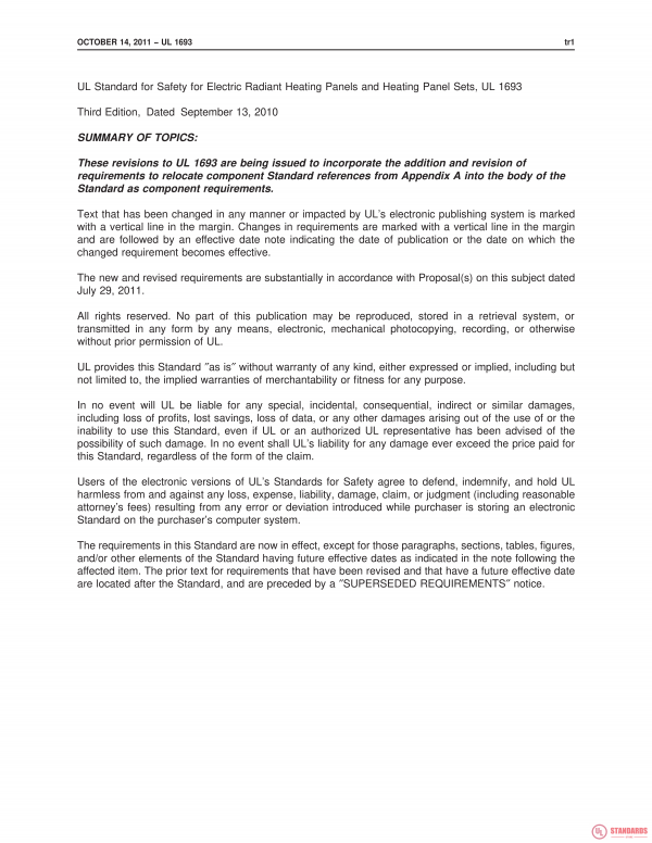 UL 1693 PDF UL 1693 PDF